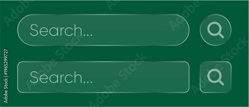 search bar web transparent style