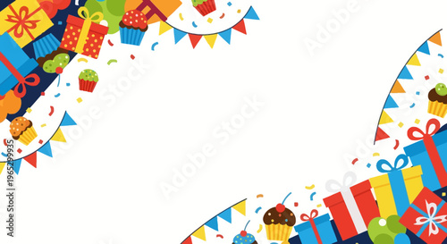 Colorful Party Decorations and Gifts.