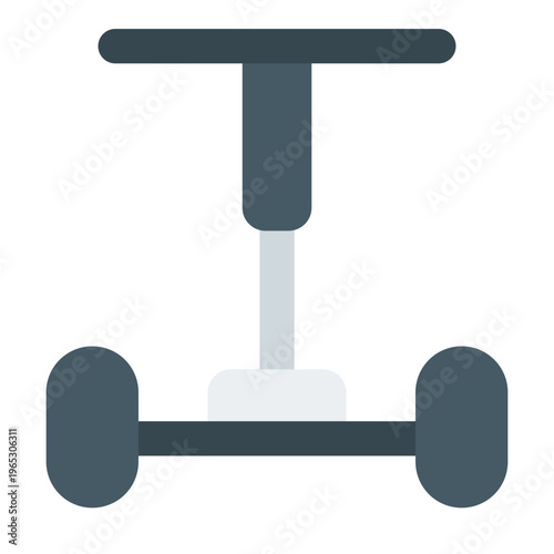Segway Flat Icon Vector, Modern Transportation Symbol for Travel, Vehicle, and Delivery Design