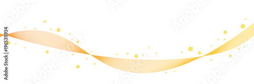 波のようなオレンジと黄色のウェーブラインのベクター背景画像