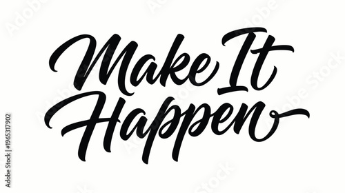 Inspiring Action, Motivational Quote, Creative Design, Typography Art, Minimalist Style, Text Viewpoint, Empowerment Concept