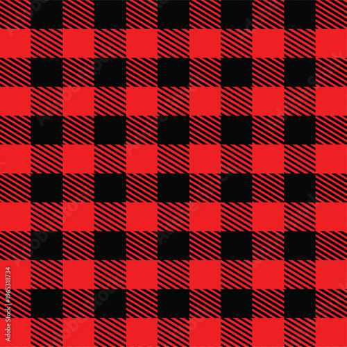Plaid or tartan vector is background texture in many color