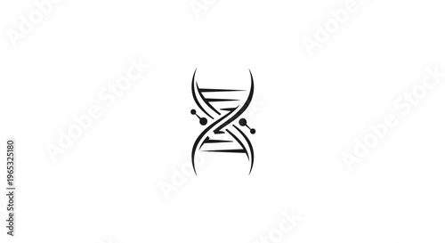 Abstract DNA Helix Icon