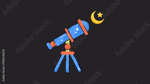 Microscope  Motion Graphic Rendering with Transparent Alpha Channel