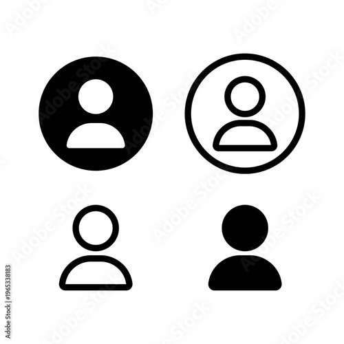 프로필 유저 아이콘 세트