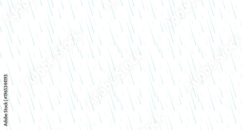 Rainfall seamless pattern illustration. Diagonal rain. Rainy weather. Repeat fill background. Tileable decorative graphic. All over print vector design in flat 2D style. Endless motif composition
