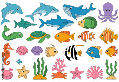 Assorted cooked and raw meat cuts displayed in a visually appealing arrangement Vector