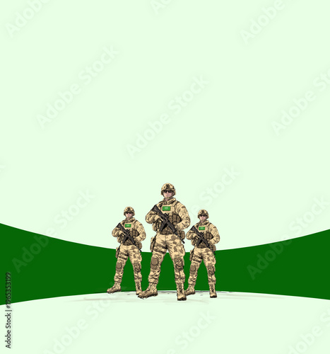 Saudi Arabia Military Army PNG