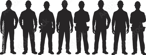 Black Silhouette Vector Set of Cable Cars Gondola Lifts and Ski Chairlifts for Mountain Resort Transportation Tourism and Winter Sports