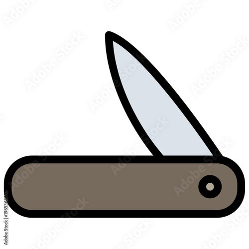 portable knife icon