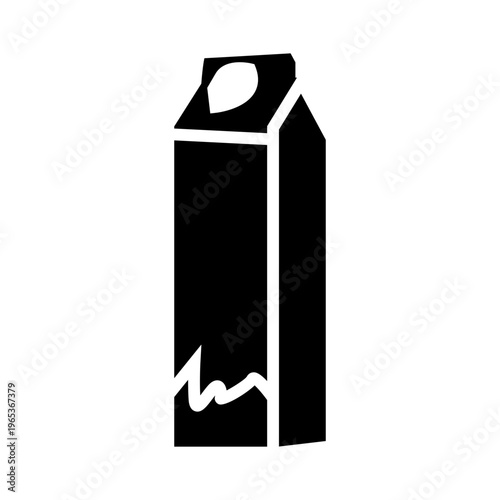 set of milk bottles packaging drink glyph solid style icon vector