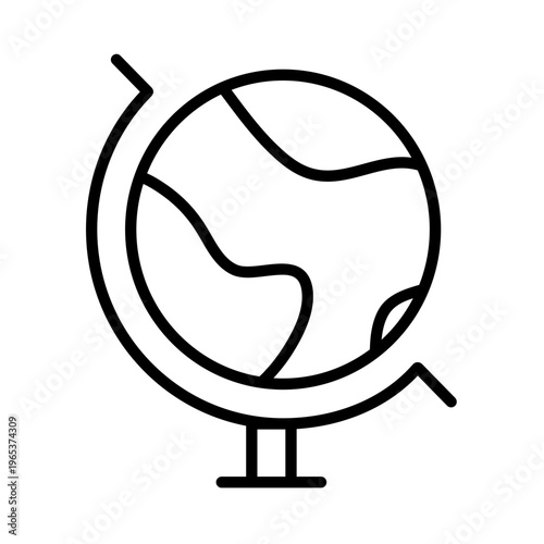vector illustration of a earth globe