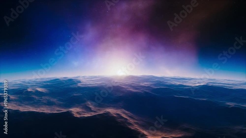 4K Cinematic Ascent from Earth's Surface Through Atmospheric Layers to Deep Space