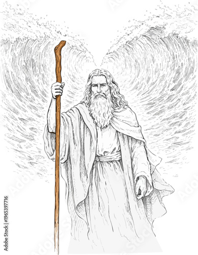 모세의 기적 성경이야기 기독교