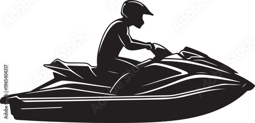 Jet ski driver
