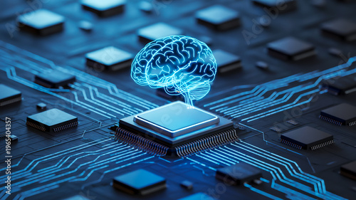 electronic circuit board with processor
