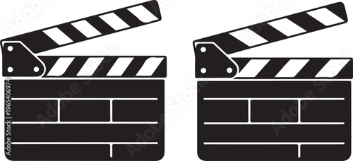 Tableau sur toile Movie clapper