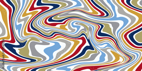 Abstract Liquify Liquid Liquified Background Colorful Effect Unique MulticolorPrint