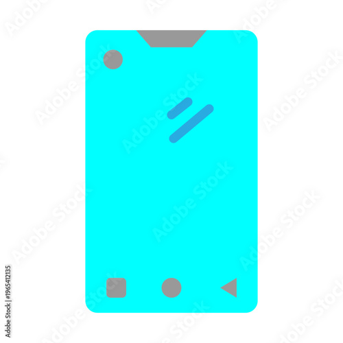 Smartphone Vector Flat Icon Design