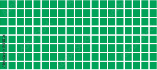 green seamless pattern with squares