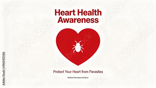 Silent Disease Concept: World Chagas Disease Day for Heart Health Education