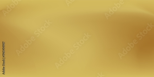 Gold abstract blurred gradient background. Vector illustration.