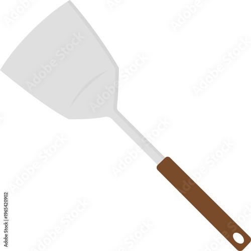 Brown spatula