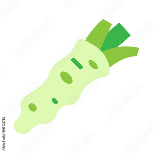 Wasabi Vector Flat Icon Design