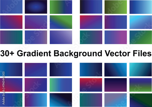 set of colorful abstract background