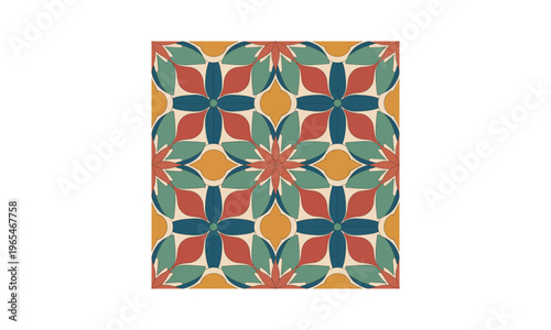 Colorful Mosaic Tile Pattern