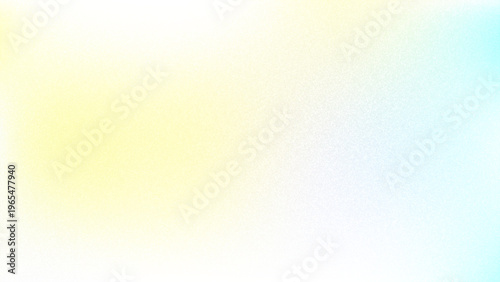 Abstract vector background with a light noise texture and high detailed pattern featuring soft pastel gradient colors of blue and yellow suitable for grainy overlay effects.