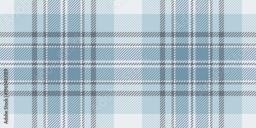 Worldwide check plaid seamless, custom tartan vector texture. Heritage fabric background textile pattern in light and white colors.