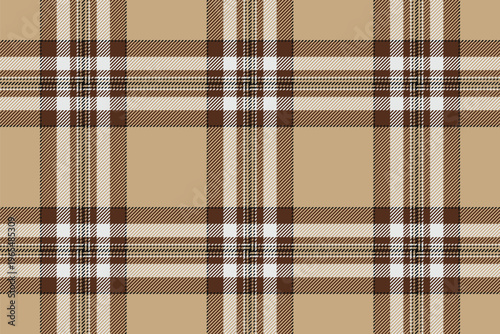 Print texture check tartan, sketch background vector plaid. Apartment fabric textile seamless pattern in orange and sterling silver colors.