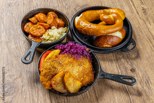 典型的なドイツ料理　typical German dishes