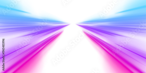 Curved neon streaks flow across a night city scene. Glowing particles shimmer, creating dynamic energy patterns. Ideal for cyber, sci-fi, or tech visuals.
