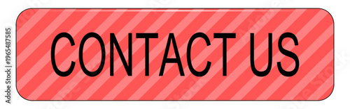 Contact us Button on white backround - illustration