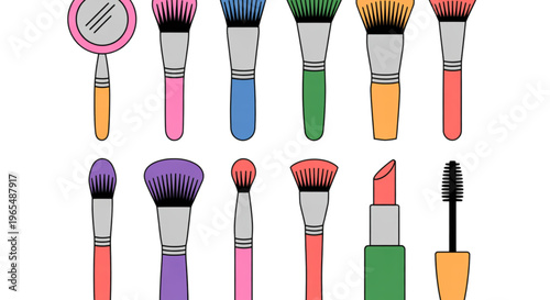 Three stylized cartoon chicken drumsticks with different patterns and colors Vector