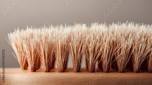 Natural bristle brush for skin and beauty care