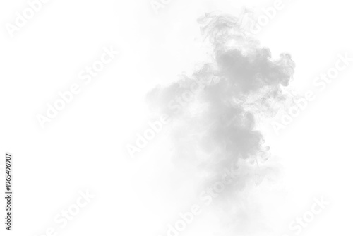 Dynamic smoke curl with subtle glow and airy motion, perfect for fantasy scenes. vector