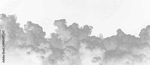 Gentle smoke plume with transparent layers and airy motion, suitable for realistic overlays. vector