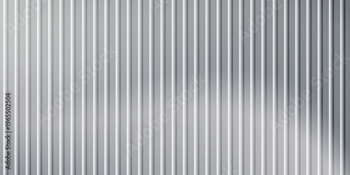 Silver foil metal mirrot feat stripes diagonal pattern. Overlay steps. Vector illustration