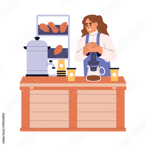 In Store Bargain  vector concept illustration EPS file