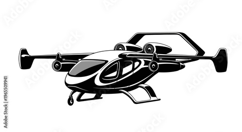 Modern helicopter in flight smoothly.