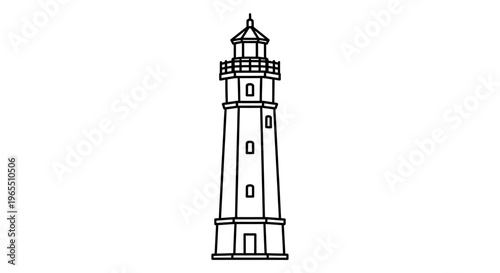 Lighthouse Tower Structure Architecture.