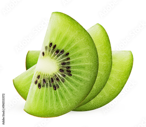 Kiwi fruit three slice