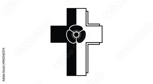 Medical, healthcare, cross symbol, icon vector