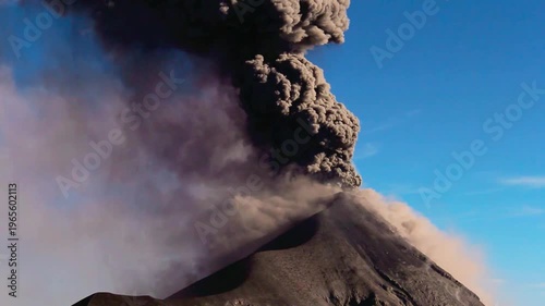 smoke from the chimney