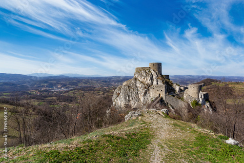 Wallpaper Mural Srebrenik Fortress in Bosnia and Herzegovina. Ancient 14th-century castle. Torontodigital.ca