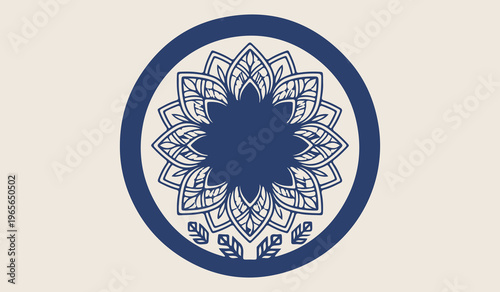 circular mandala line art, geometric flower pattern vector, ornamental ceramic plate design, meditative yoga graphic element, intricate boho floral drawing, symmetry and balance illustration, decorati