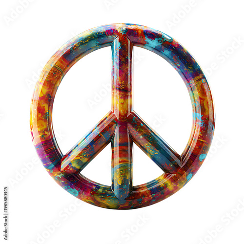 Peace Symbol Minimal Icon Spiritual Sign